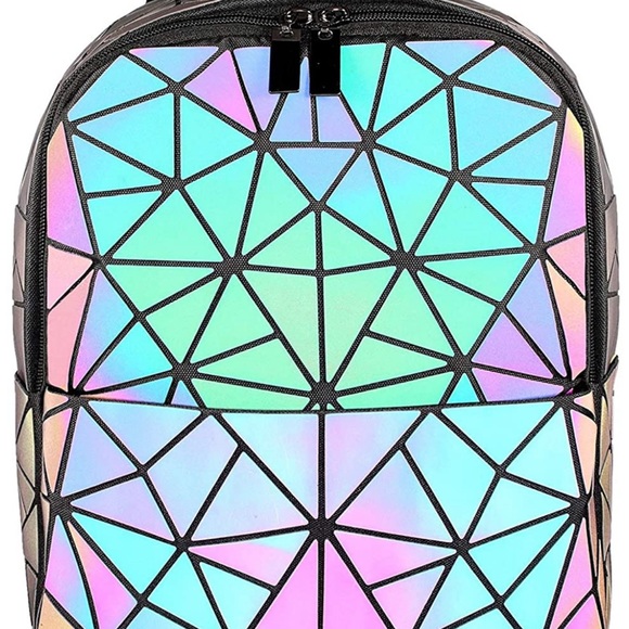 Geometric Luminous Backbag - Picture 2 of 6